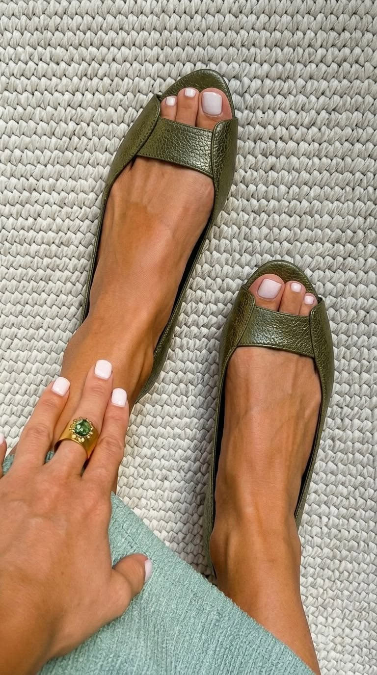 Adelina™ | Comfort Chic Gold Sandals