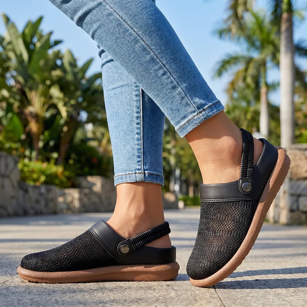 Farrah | Comfort Platform Mules