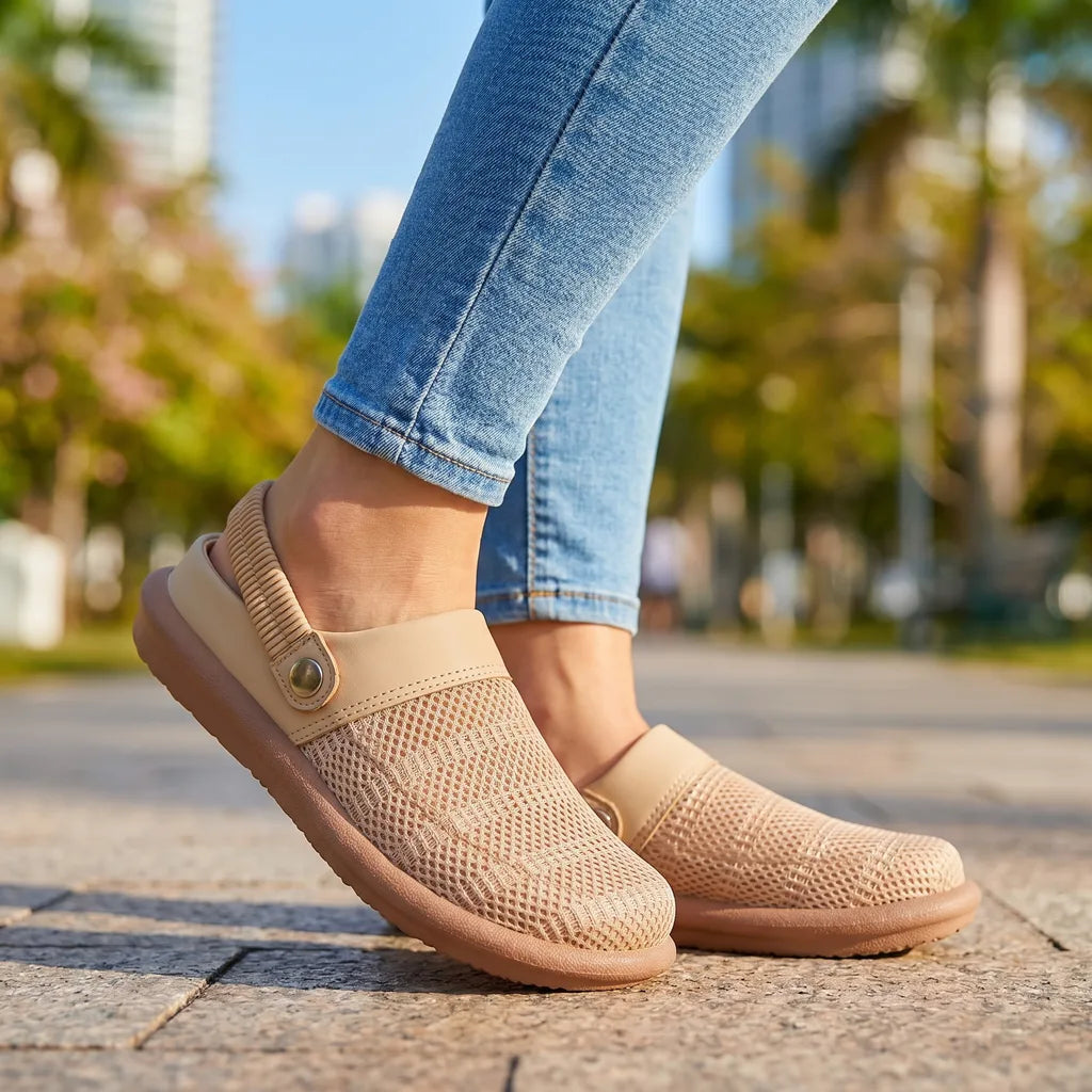 Farrah | Comfort Platform Mules