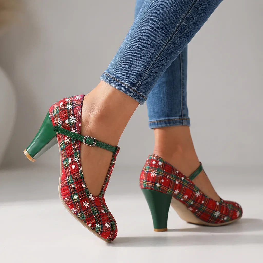 Pilar | Comfort Mary Jane Heels