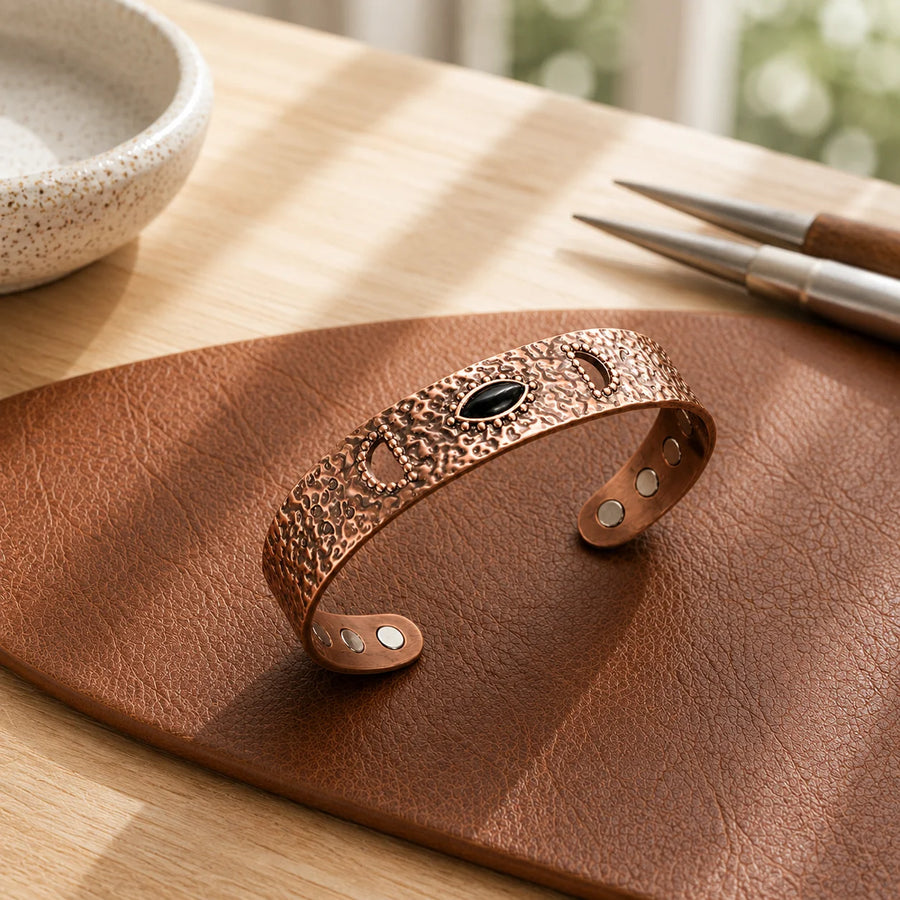 Flint Copper Bracelet