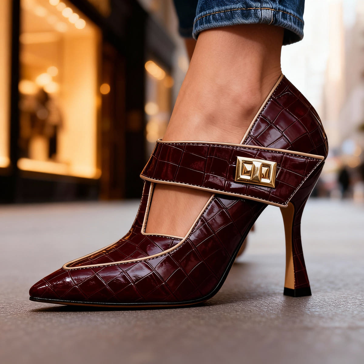 Whitney | Comfort Stiletto Heels