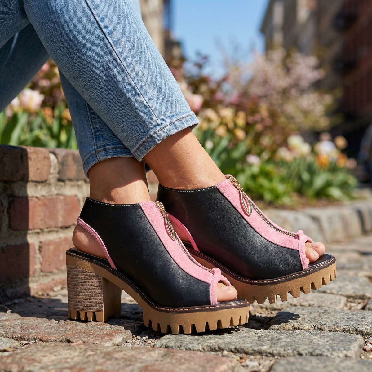Keira | Comfort Block Heels