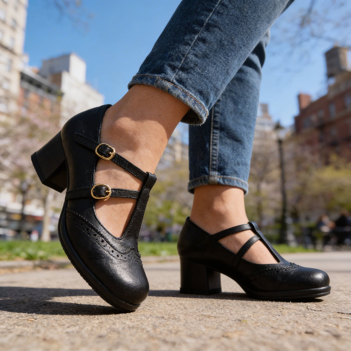 Alaina | Comfort Brogue Loafers