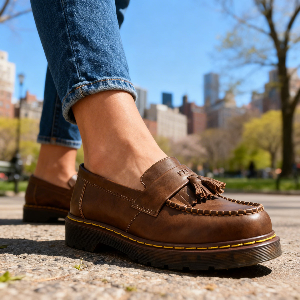 Brandy | Comfort Tassel Loafers