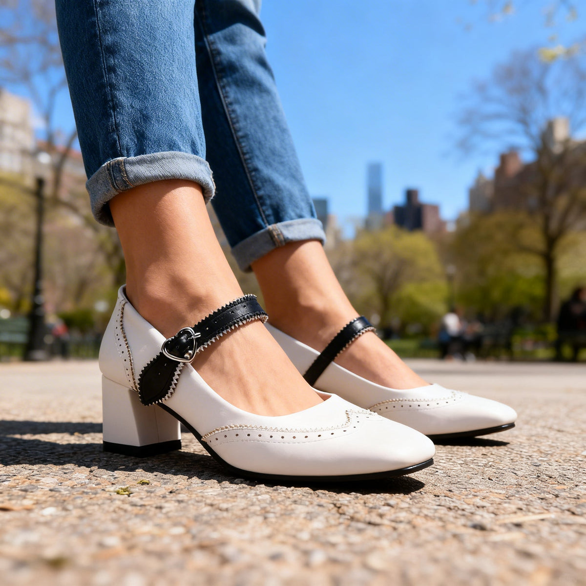 Avalyn | Comfort Brogue Loafers