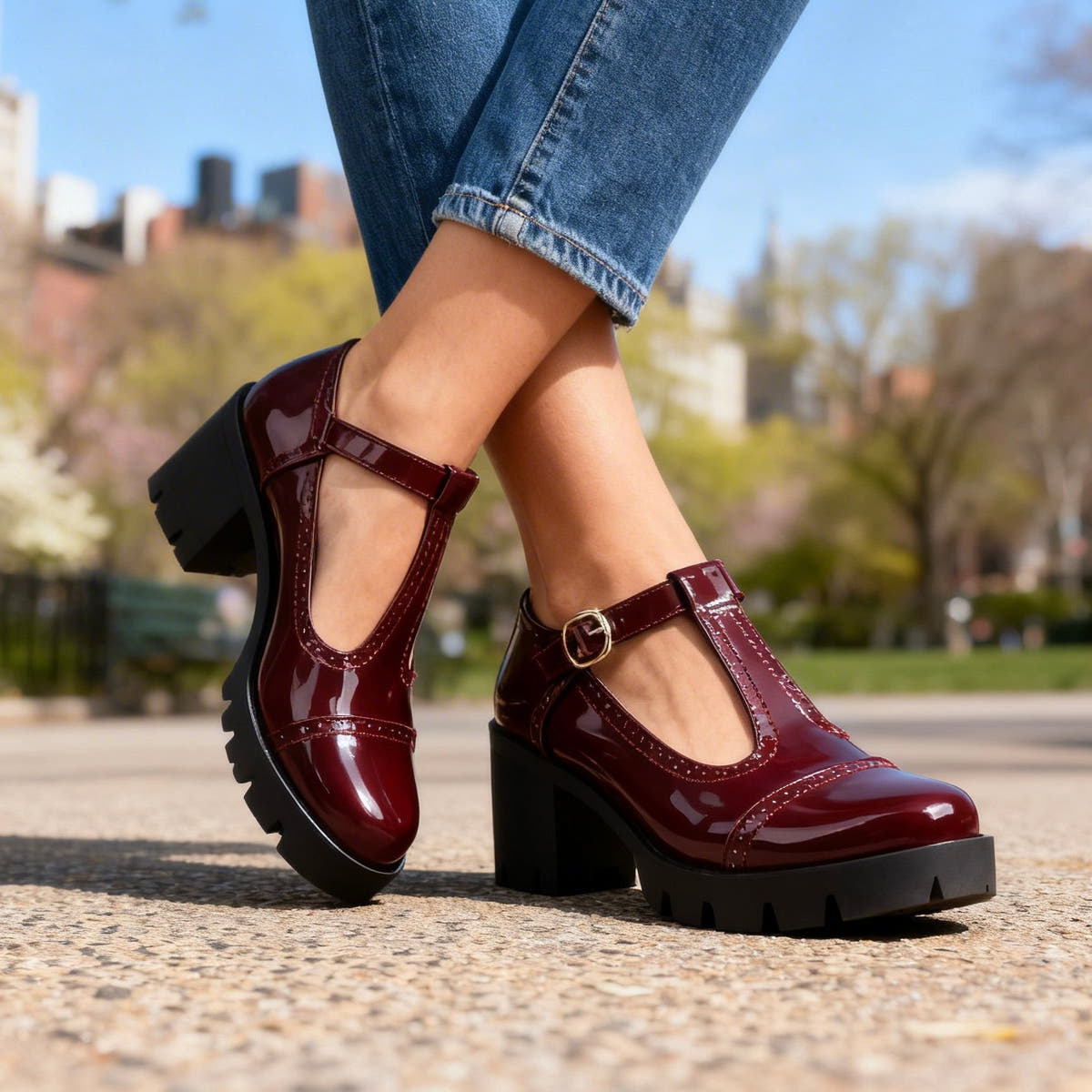 Aerin | Comfort Brogue Loafers