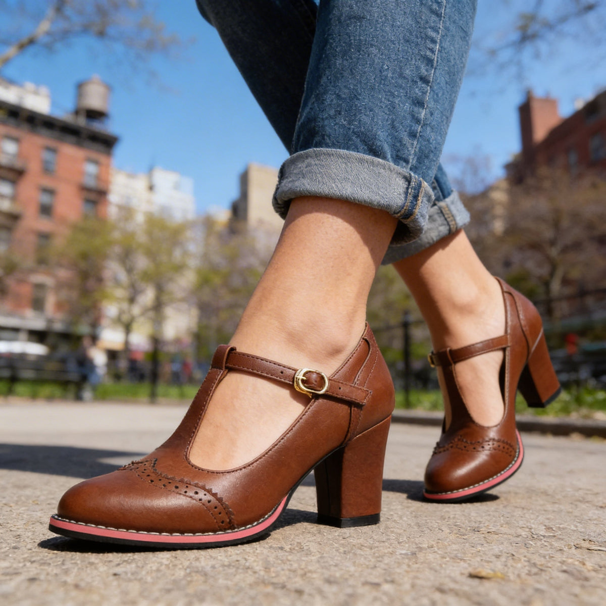 Acacia | Comfort Brogue Loafers