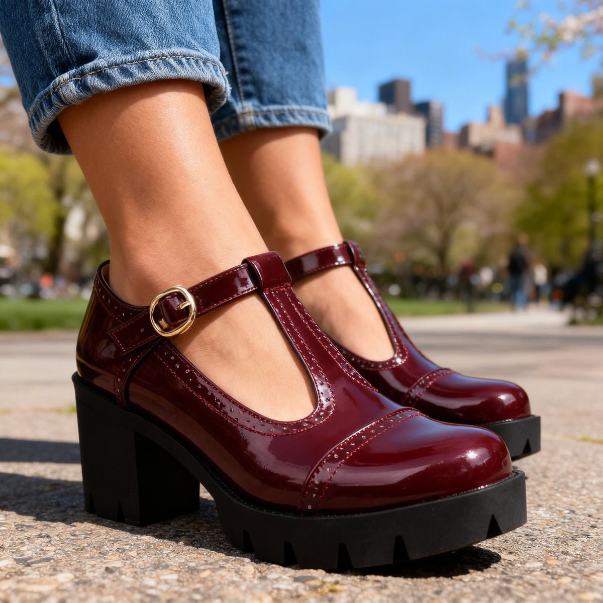 Aerin | Comfort Brogue Loafers