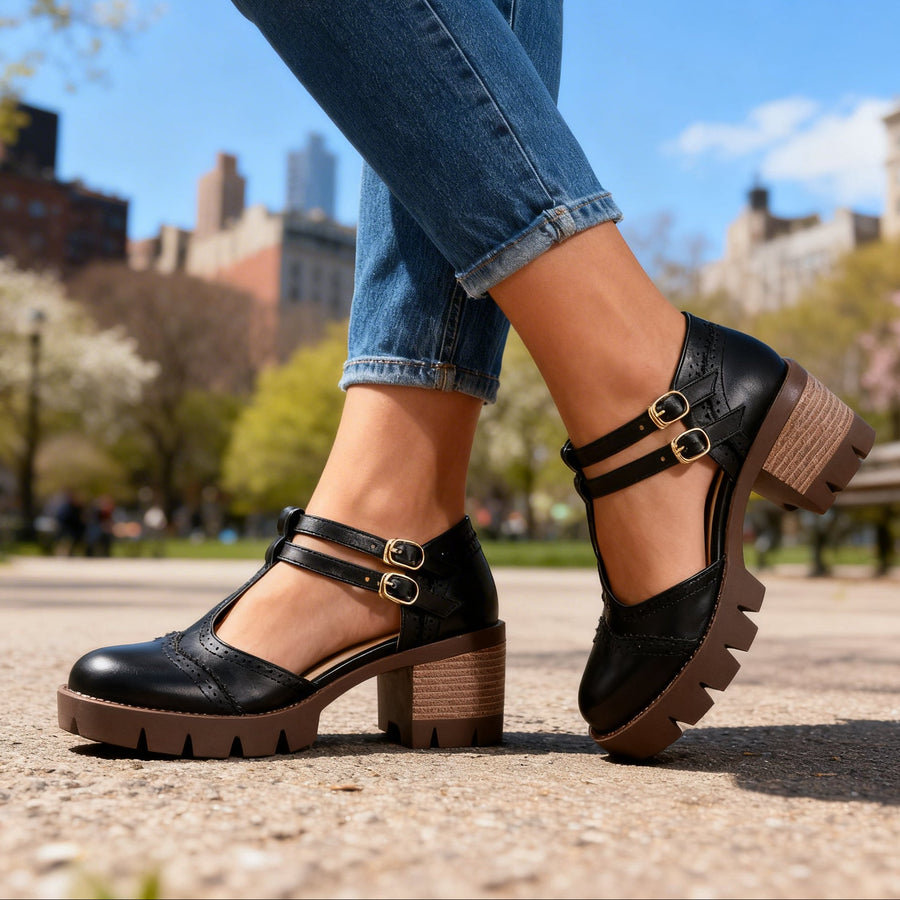 Adelina | Comfort Brogue Loafers