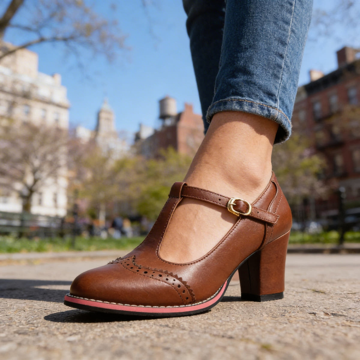 Acacia | Comfort Brogue Loafers