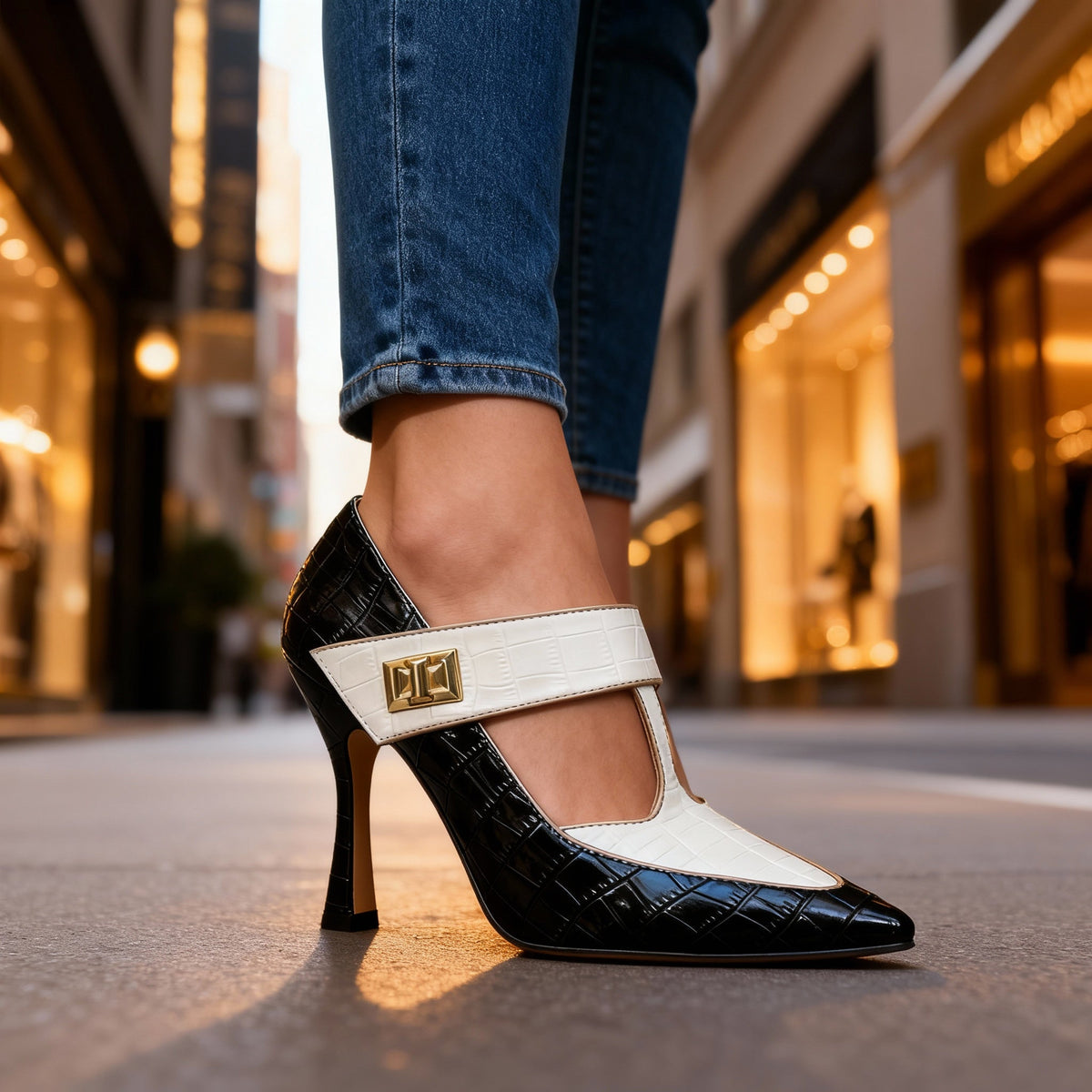 Whitney | Comfort Stiletto Heels