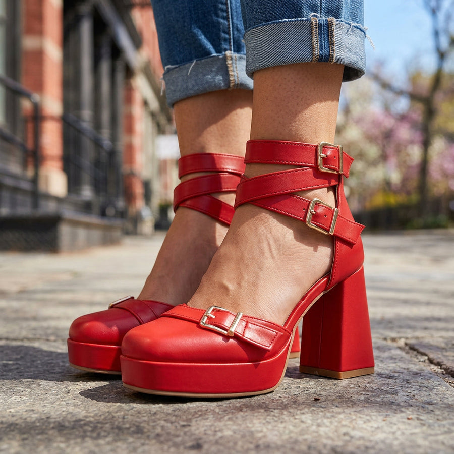 Emiliana | Comfort Block Heels