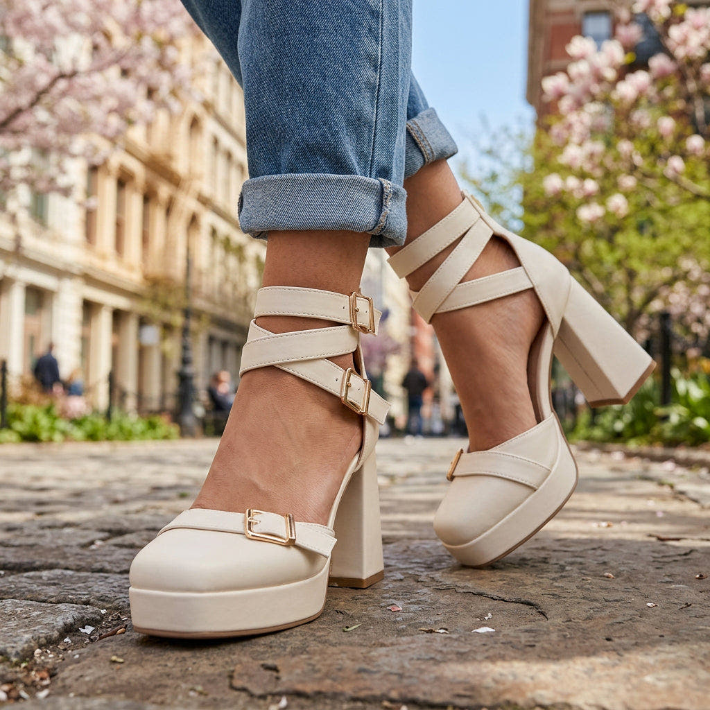Emiliana | Comfort Block Heels