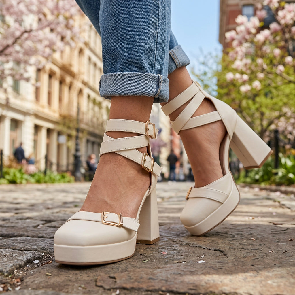 Emiliana | Comfort Block Heels