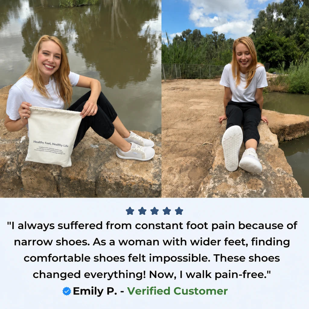 Freya | Wide-Fit Barefoot Sneakers