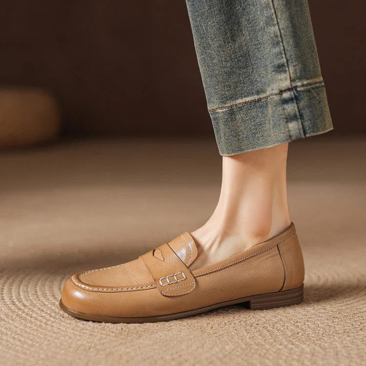 Galea | Leather Penny Loafers