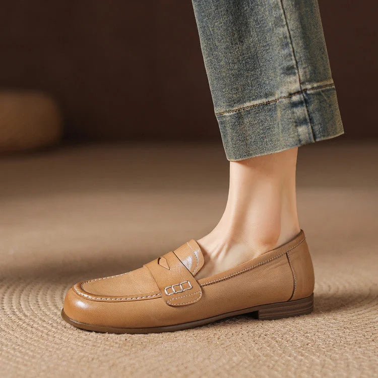 Galea | Leather Penny Loafers