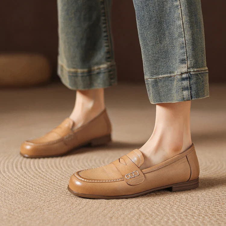 Galea | Leather Penny Loafers