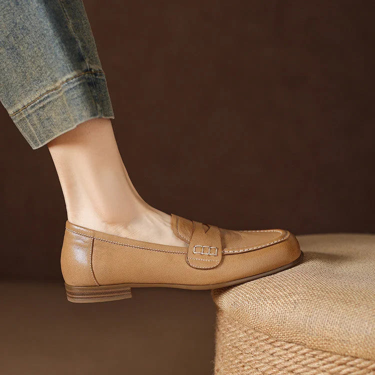 Galea | Leather Penny Loafers