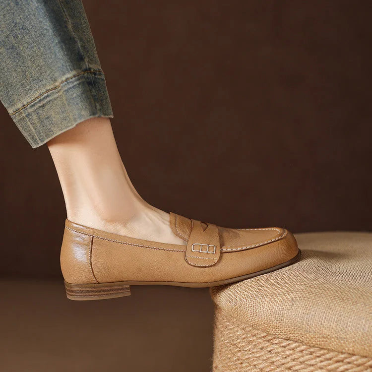 Galea | Leather Penny Loafers