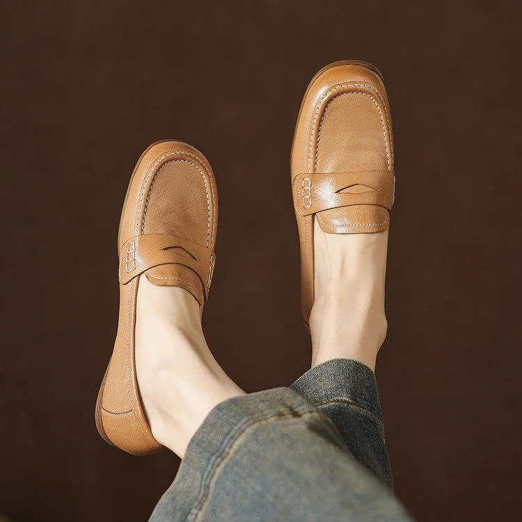 Galea | Leather Penny Loafers