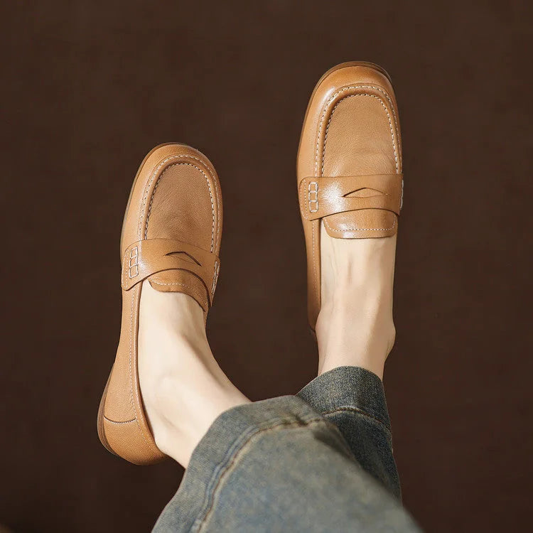 Galea | Leather Penny Loafers