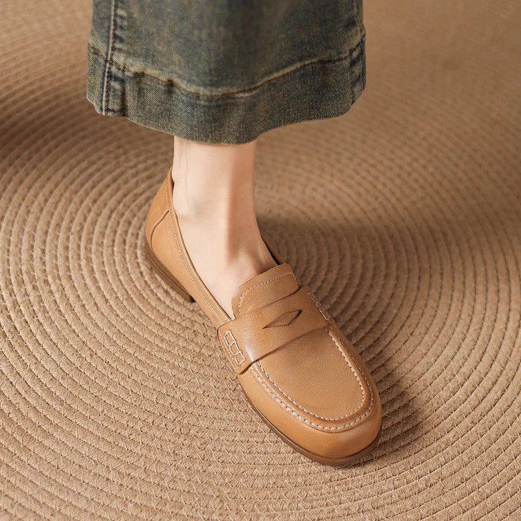 Galea | Leather Penny Loafers