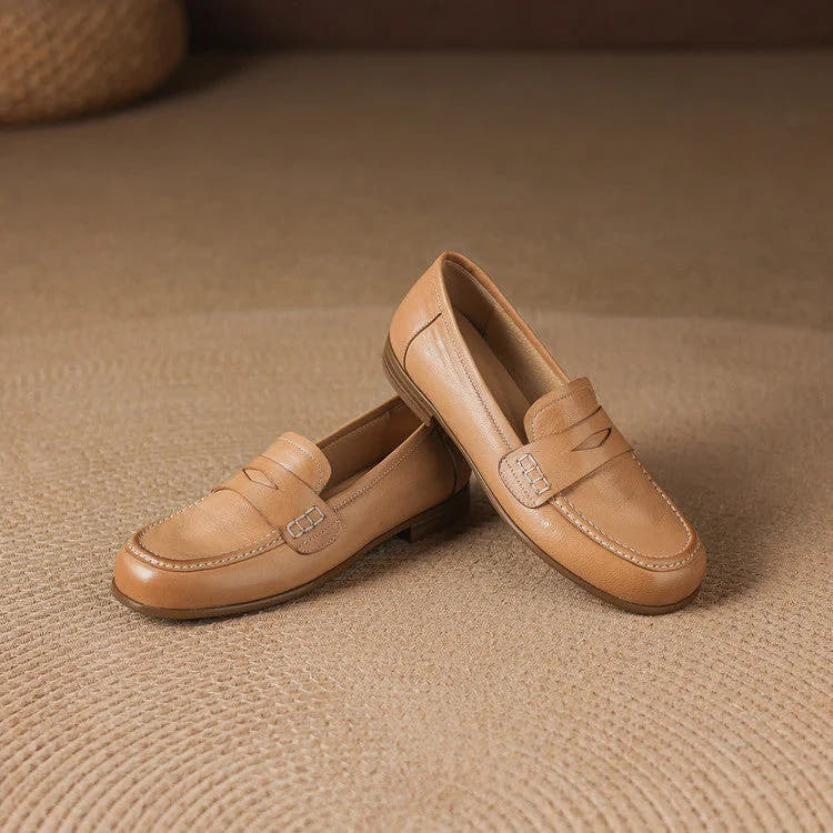 Galea | Leather Penny Loafers