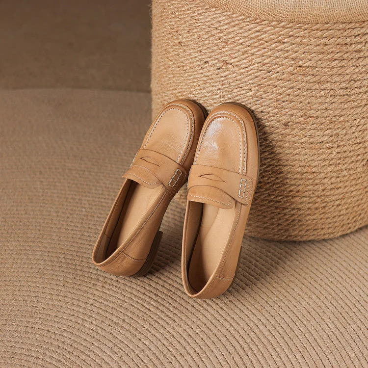 Galea | Leather Penny Loafers