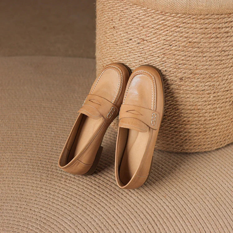 Galea | Leather Penny Loafers