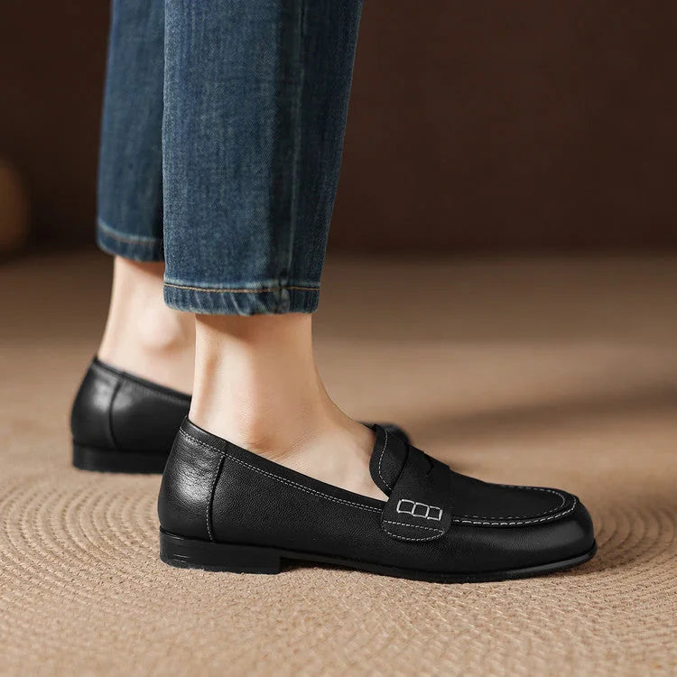 Galea | Leather Penny Loafers