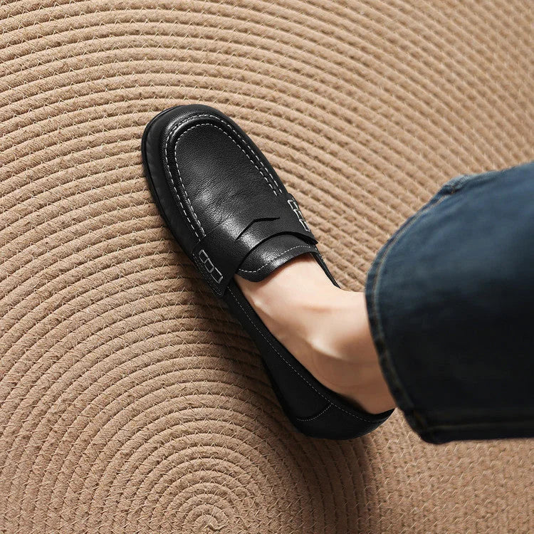 Galea | Leather Penny Loafers