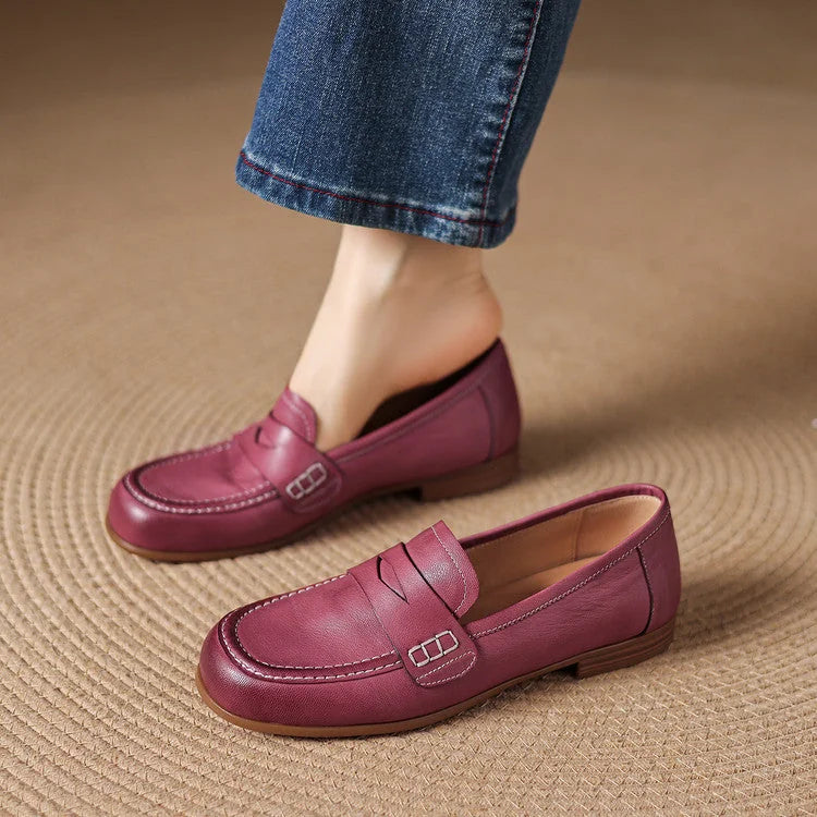 Galea | Leather Penny Loafers