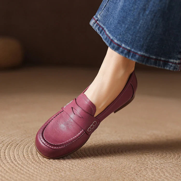 Galea | Leather Penny Loafers