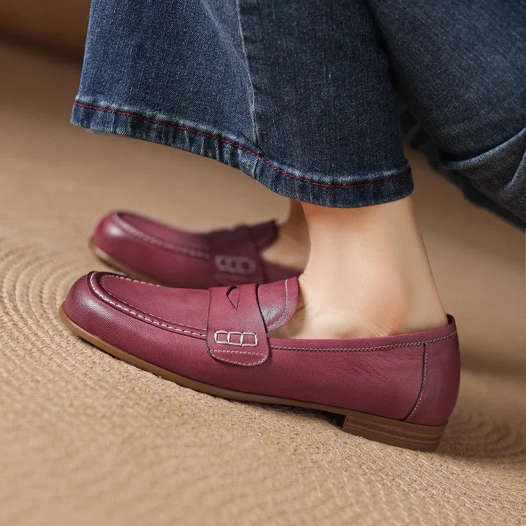 Galea | Leather Penny Loafers