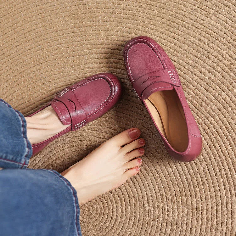 Galea | Leather Penny Loafers