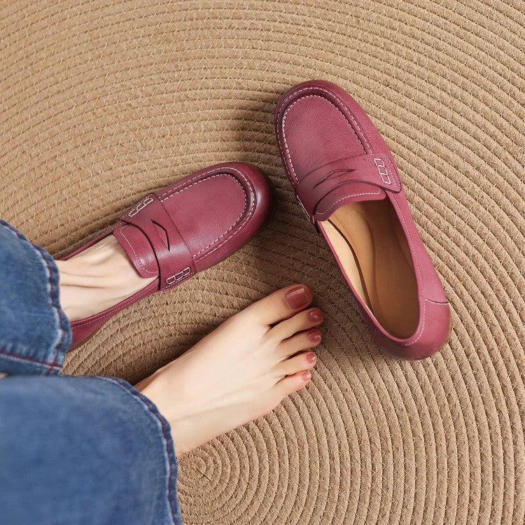 Galea | Leather Penny Loafers