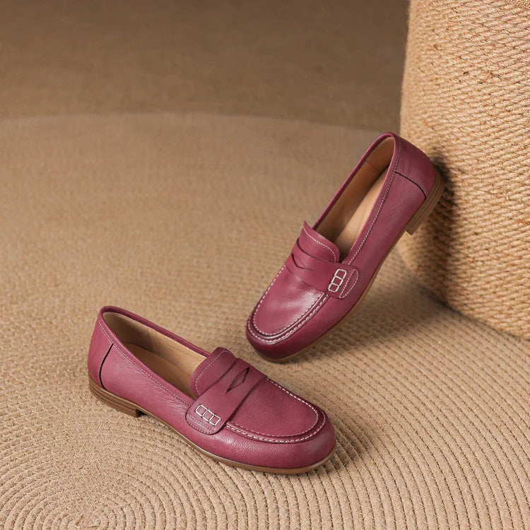 Galea | Leather Penny Loafers