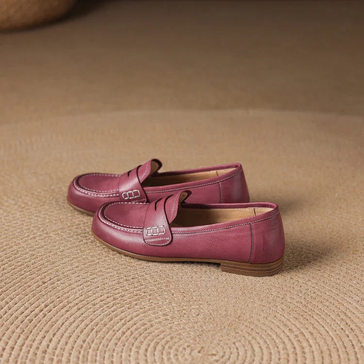 Galea | Leather Penny Loafers