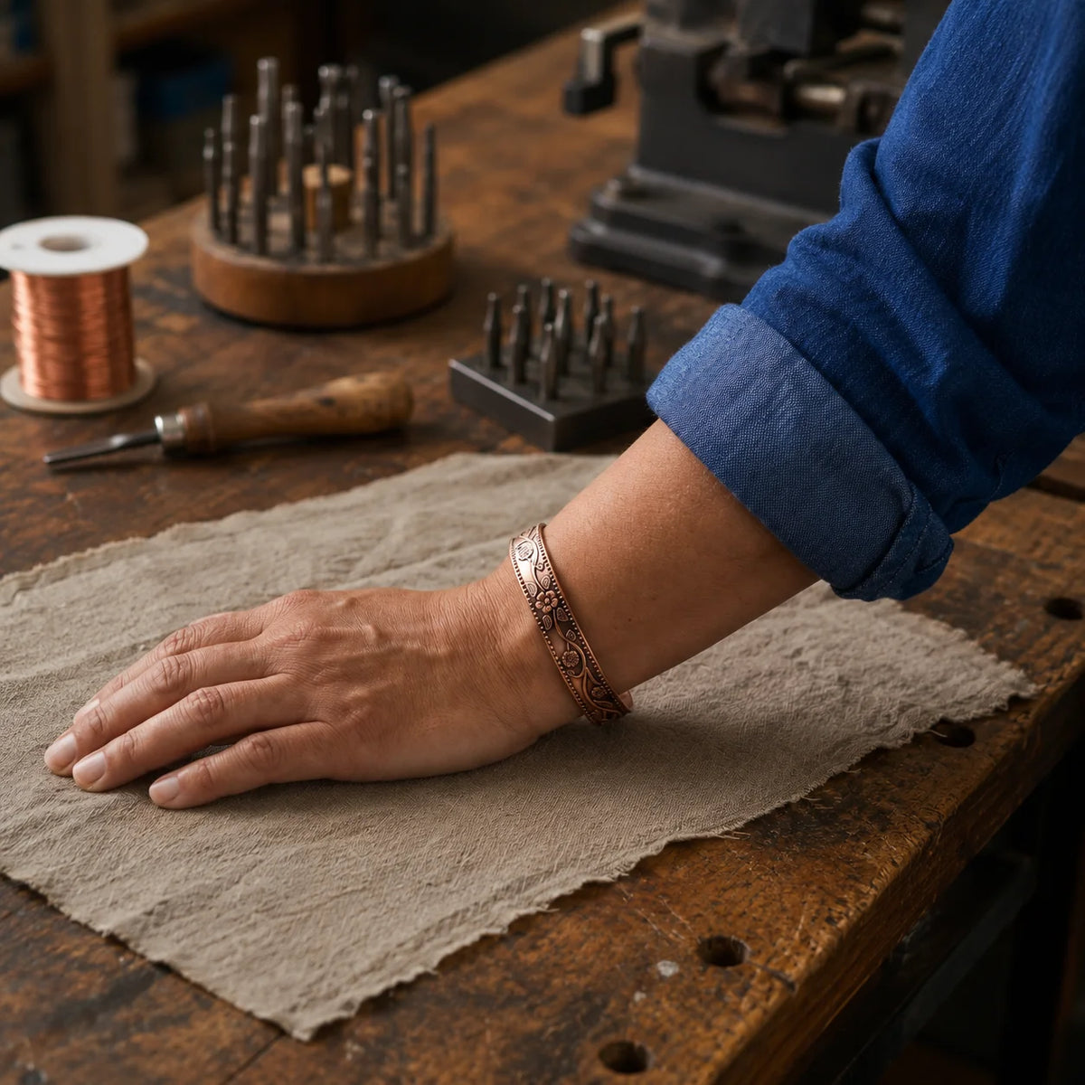 Garland Copper Bracelet