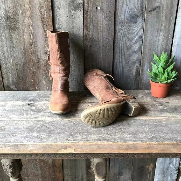 Giana | Western Pointed-Toe Boots