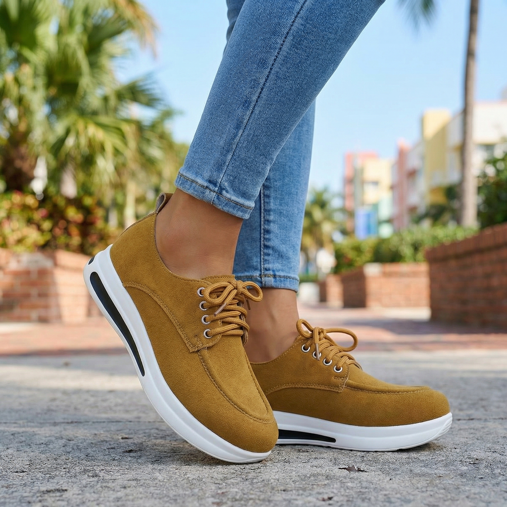 Hollie | Comfort Lace-Up Loafers