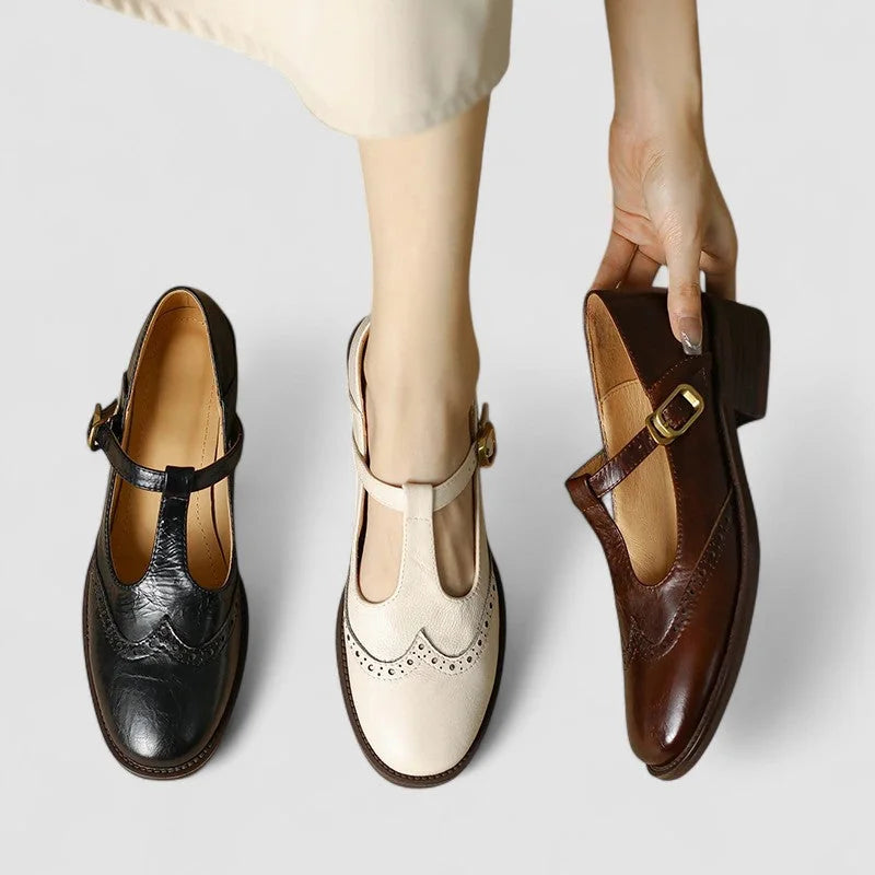 Greer | Elegant Mary Jane Flats