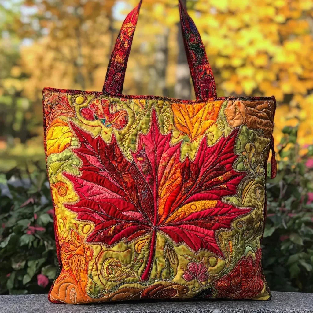 Hanna | Quilted Maple Sunset Tote