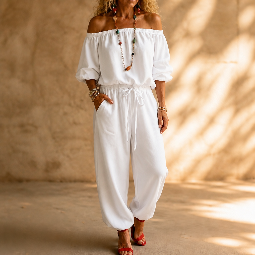 Wearbella | Off-Shoulder Jumpsuit