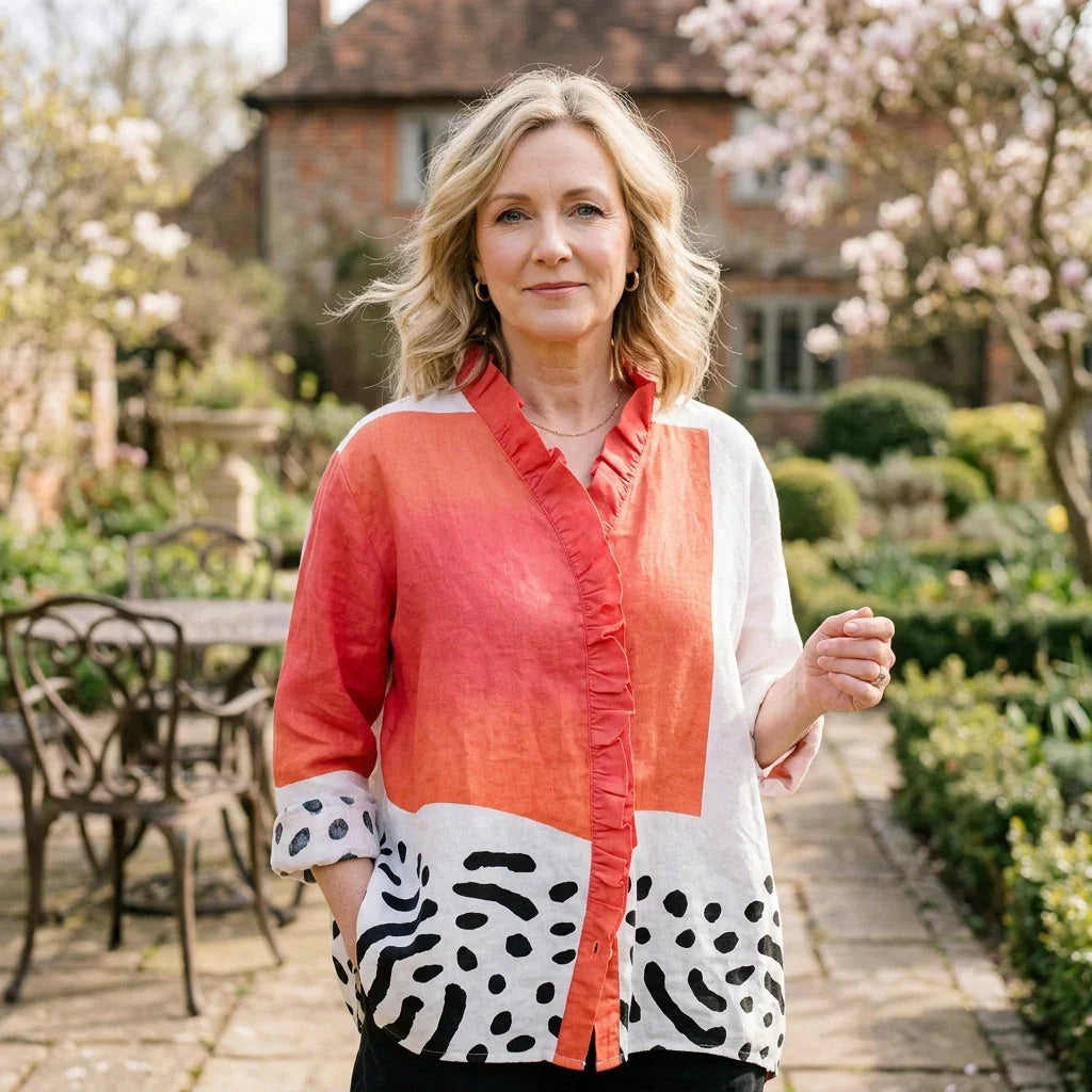 Melinda | Elegant Summer Blouse