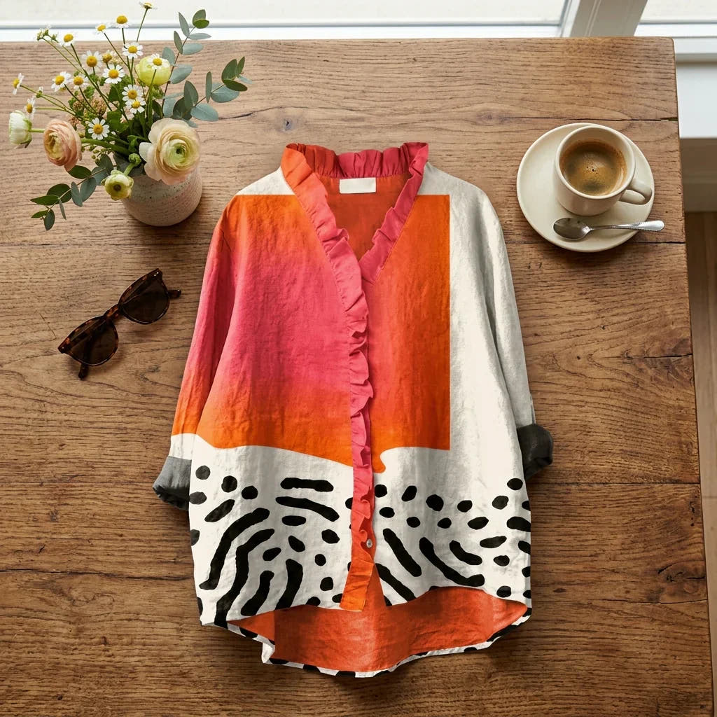 Melinda | Elegant Summer Blouse