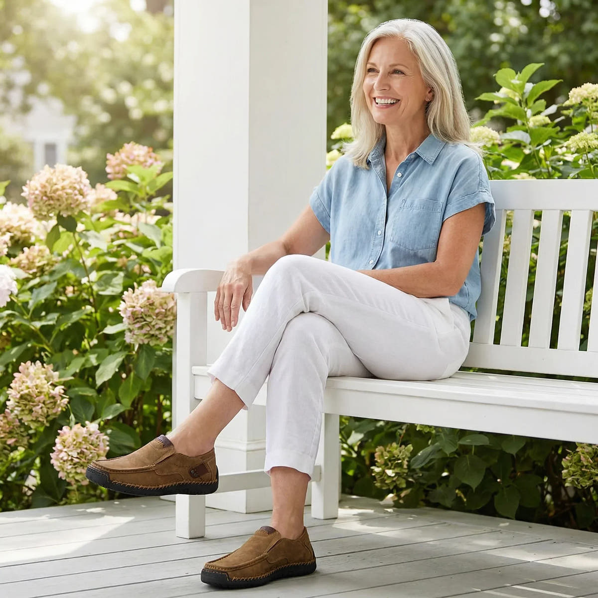 Carolyn | Cushioned Slip-On Loafers