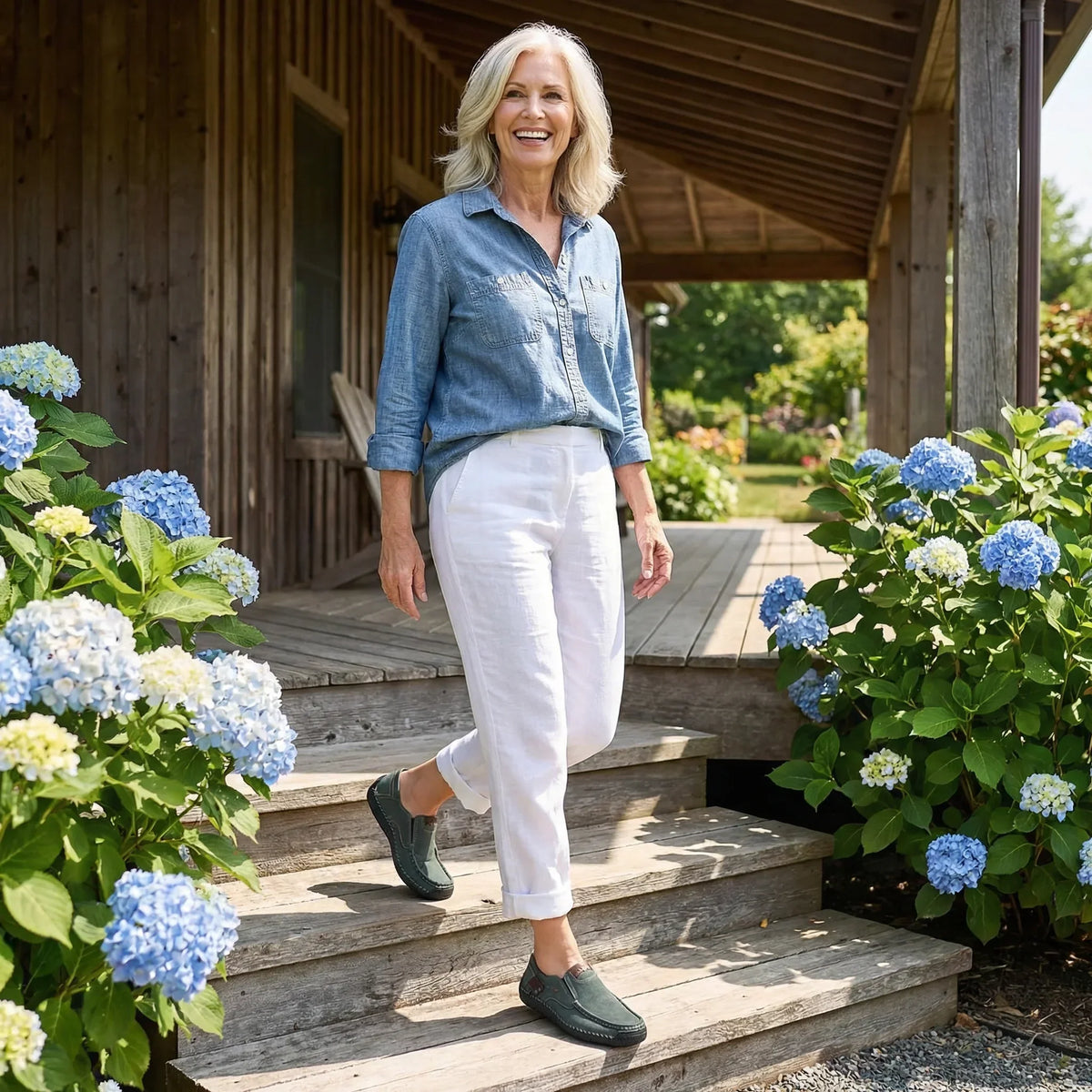 Carolyn | Cushioned Slip-On Loafers